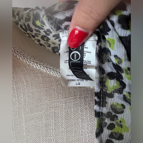 Leopard Bathing Suit Cover-Up - Picture 6 of 7